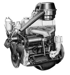Hanomag Motortyp D301 = Schlepper Typen Perfekt 400 runde Motorhaube, Perfekt 301, Perfekt 401